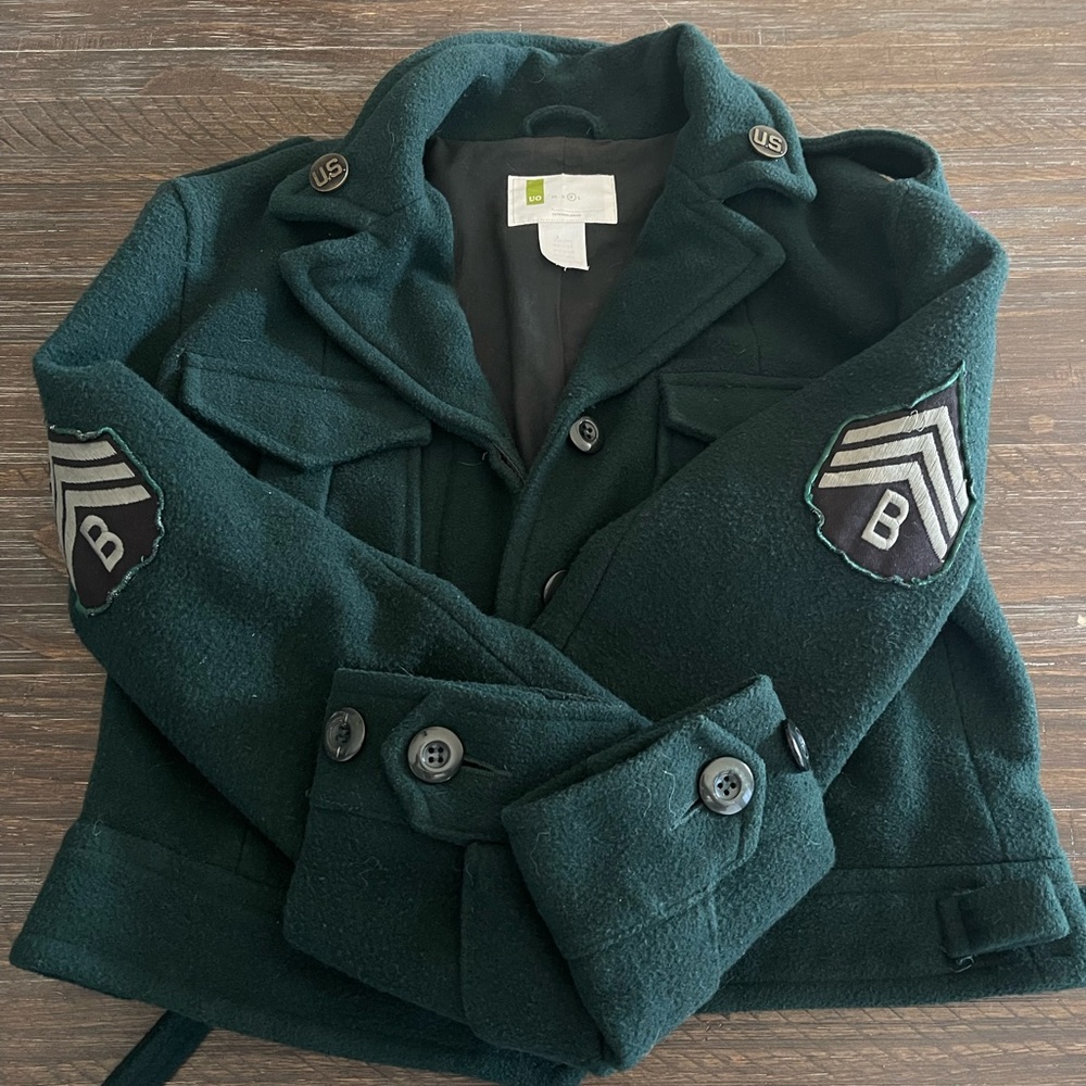 Urban Outfitters Wool Army Jacket